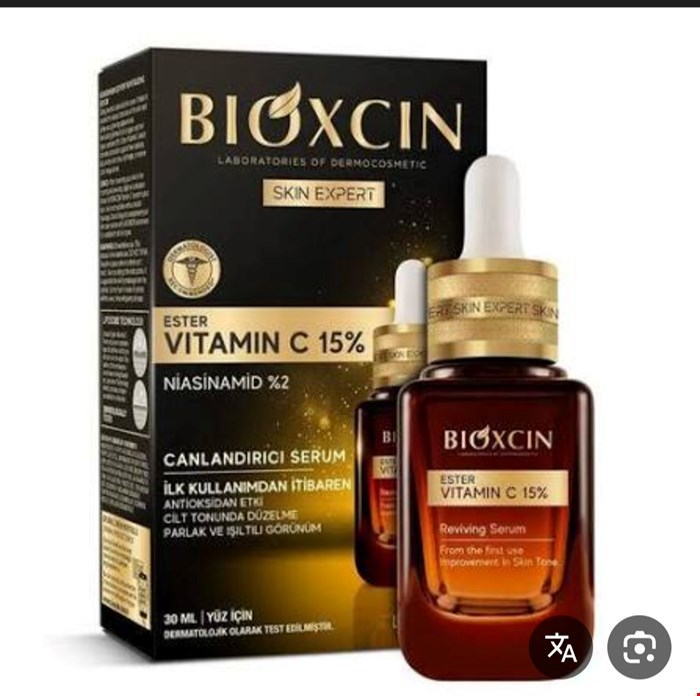 سرم ویتامین سی بیوکسین bioxcin روشن کننده پوست حجم 30ml 