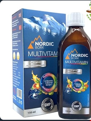 شربت مولتی ویتامین نوردیک اصل NORDICتاریخ فول 2027