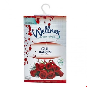 خوشبو کننده کمد لباس، حوله و رخت خواب ولناکس WELLNAX اسانس رز قرمز وزن 21 گرم