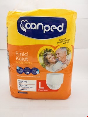 پوشینه بزرگسال جان پد محصول ترکیه سایز Lترکیه canped